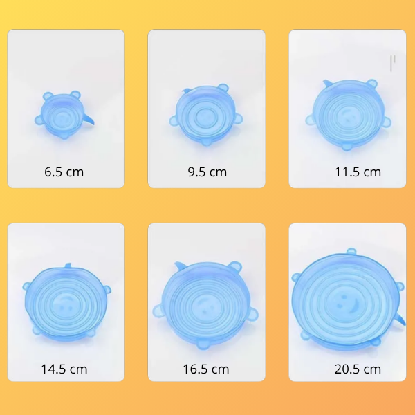 Couvercles en silicone FlexySeal™